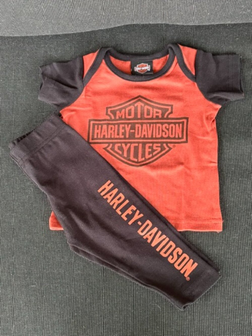HARLEY DAVIDSON NEWBORN BOYS GIFT SET